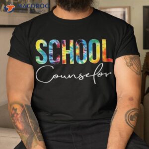 school counselor tie dye appreciation day back to shirt tshirt