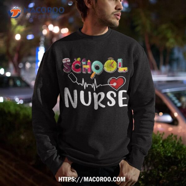 School Nurse Registered Nurse Nursing Back To School Shirt