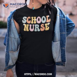 School Nurse Week Groovy Appreciation Day For For Work Shirt