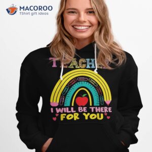 school teacher rainbow shirt hoodie 1