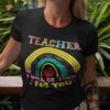 School Teacher Rainbow Shirt