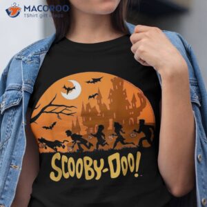 Scooby-doo The Gang Halloween Silhouette Logo Shirt