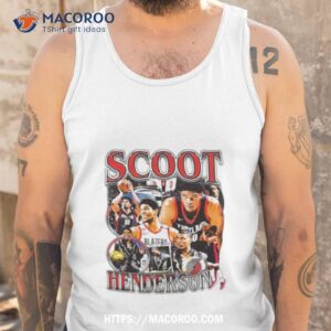 scoot henderson basketball shirt tank top