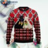 Scottish Terrier Black And White Ugly Christmas Sweater