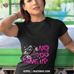 scream call no you hang up halloween 2023 shirt tshirt 1