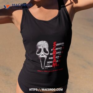 scream franchise what s your favorite scary movie halloween 2023 shirt tank top 2