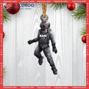 Scuba Diver Custom-shaped Photo Christmas Acrylic Ornament