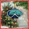 Scuba Diving Glass Custom-shaped Christmas Acrylic Ornament