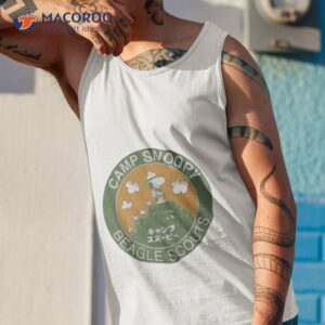 sdcc unofficial blog camp snoopy beagle scouts t shirt tank top 1