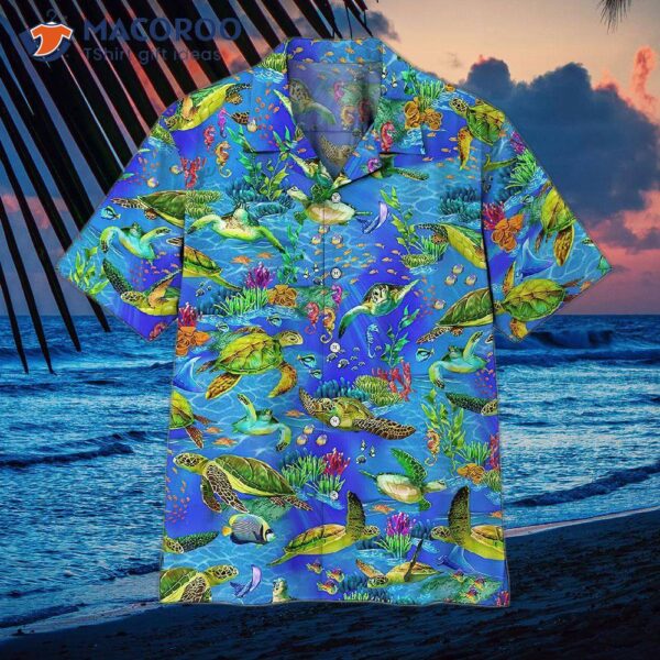 Sea Turtle Hawaiian Shirts