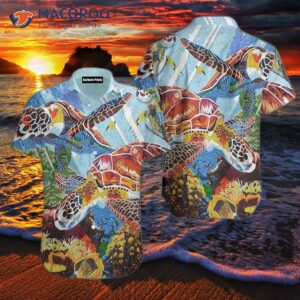 Sea Turtle Hawaiian Shirts