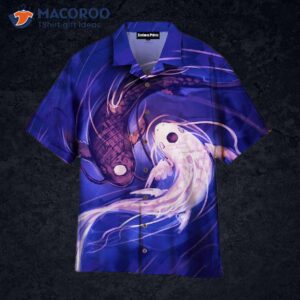 sea world double dragon fish hawaiian style shirts 1