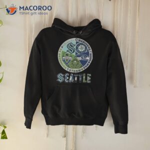 Seattle Kraken Mariners Storm Sounders Seahawks 2023 Shirt