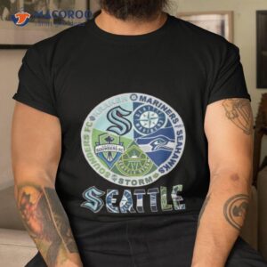 Seattle Kraken Mariners Storm Sounders Seahawks 2023 Shirt