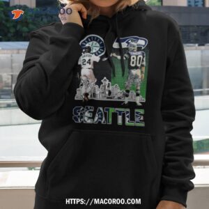 seattle mariners griffey and seahawks largent city champion shirt hoodie