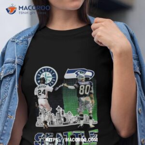 seattle mariners griffey and seahawks largent city champion shirt tshirt