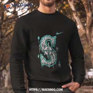 seattle mariners nike gum hometown shirt sweatshirt