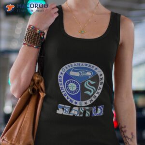 Seattle Mariners Seahawks Kraken Logo Shirt