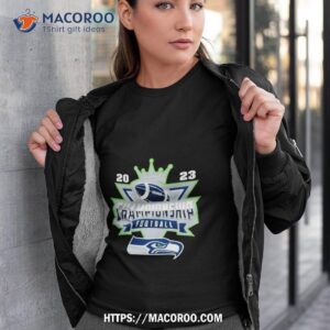 Seattle Seahawks Football Nfl 2023 Championship Crown Logo Shirt