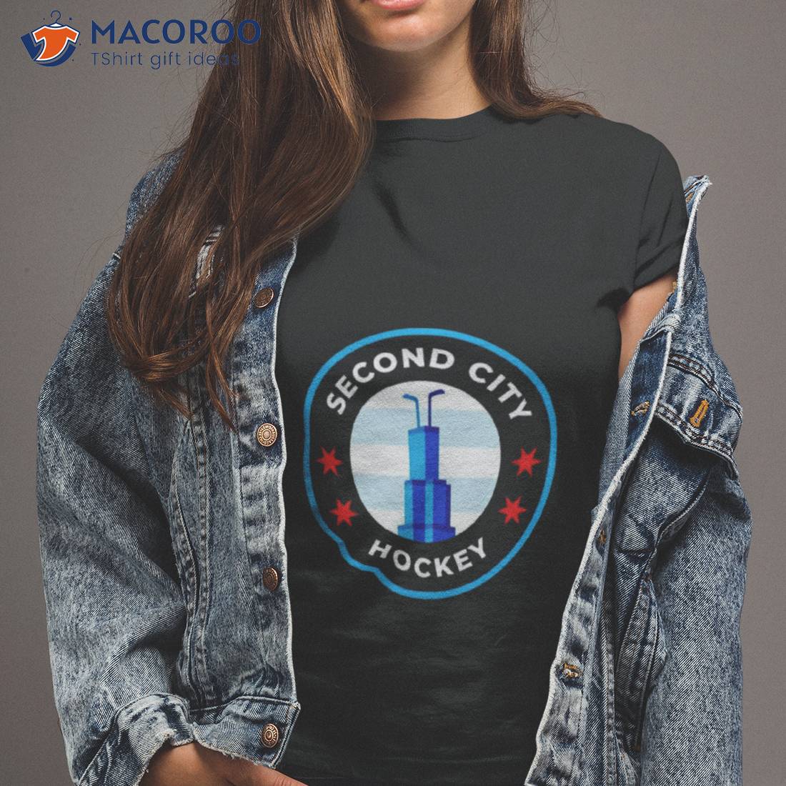 Second City Hockey Logo Shirt Second City Hockey Logo Shirt