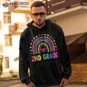 Second Grade Rainbow Girls Boys Teacher Team 2nd Squad Shirt 1 second grade rainbow girls boys teacher team 2nd squad shirt hoodie 2