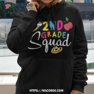 Second Grade Squad Funny Back To School 2nd Graders Teacher Shirt