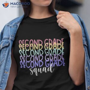 Second Grade Squad Welcome Back To School Teacher Kids Shirt