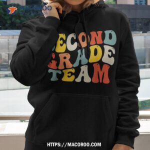 second grade team back to school 2nd teacher boys kids shirt hoodie