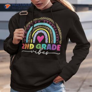 second grade vibes 2nd 1st day of school teacher kids shirt hoodie 3