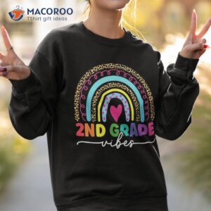 second grade vibes 2nd 1st day of school teacher kids shirt sweatshirt 2