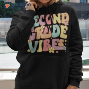 second grade vibes 2nd team retro 1st day of school shirt hoodie 1