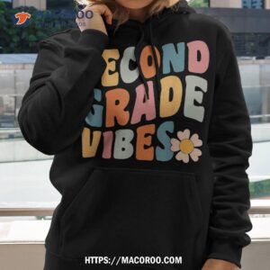 second grade vibes 2nd team retro 1st day of school shirt hoodie 2