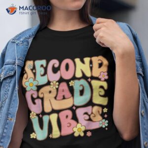 second grade vibes 2nd team retro 1st day of school shirt tshirt 1