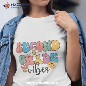 second grade vibes 2nd team retro 1st day of school shirt tshirt 2