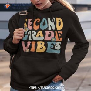 second grade vibes hello 2nd team retro back to school shirt hoodie 3