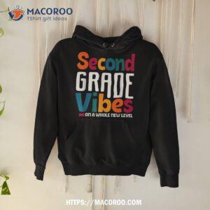 second grade vibes vintage 1st day of school team 2nd grade shirt hoodie