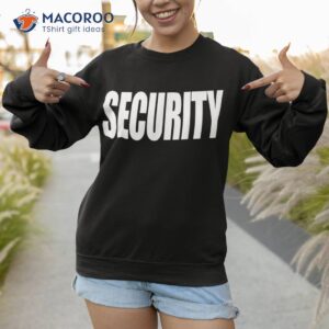 security halloween costume party funny cute shirt sweatshirt 1