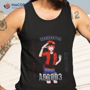 sekkekkyuu hataraku saibou cells at work shirt tank top 3