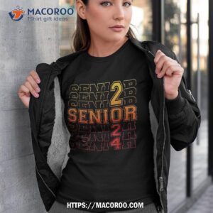 senior 2024 class of graduation day school cool novelty shirt tshirt 3