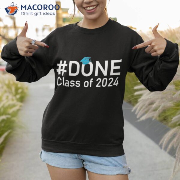 Senior Class 2024 Graduate First Day Of School 12th Grade Shirt