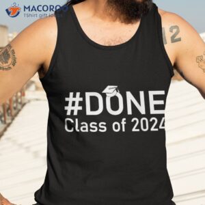 senior class 2024 graduate first day of school 12th grade shirt tank top 3