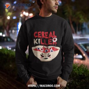 serial killer parody cereal shirt halloween party gifts sweatshirt