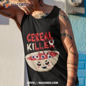 serial killer parody cereal shirt halloween party gifts tank top 1