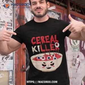 serial killer parody cereal shirt halloween party gifts tshirt 1