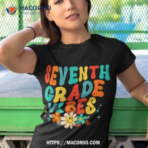 seventh grade vibes 7th grade team retro back to school shirt tshirt 1