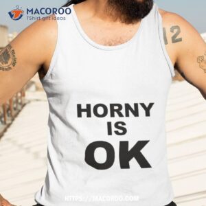sexy damion horny is ok shirt tank top 3