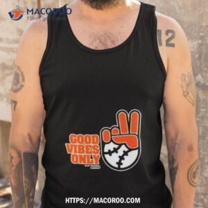 sfgiants good vibes only rake baseball company shirt tank top