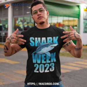 Shark 2023 Week Passion For Shark Lover Family Scuba Diver Shirt