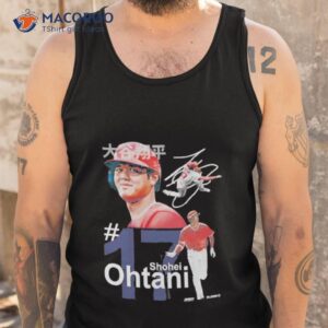 shohei does it all shirt tank top