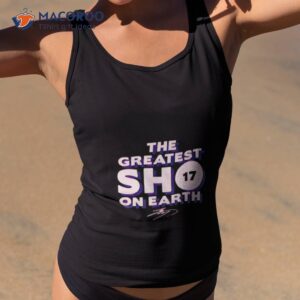 shohei ohtani the greatest sho on earth signature shirt tank top 2